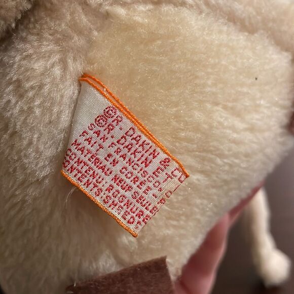 Two 1979 R. Dankin Racoon Stuffed Animals Good Condition 9” tall Vintage 70s - Picture 12 of 15